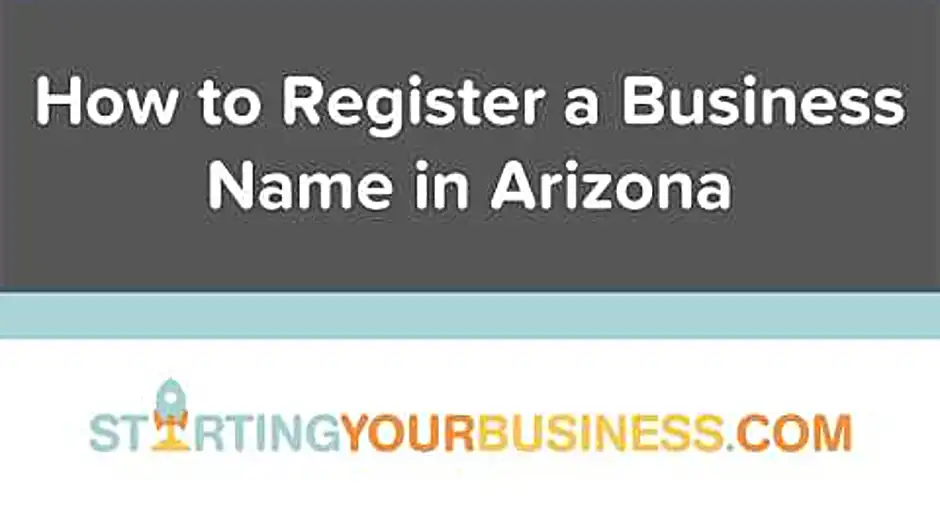 Arizona state trademark registration