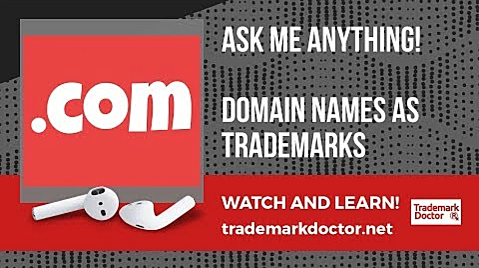 Can a domain name also function as a trademark