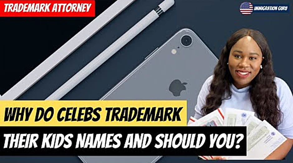 Can celebrities trademark their names
