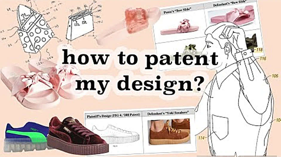 Can i patent a design for clothing