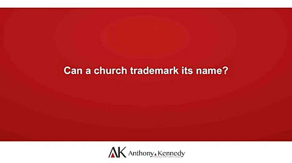 Can you trademark a church name