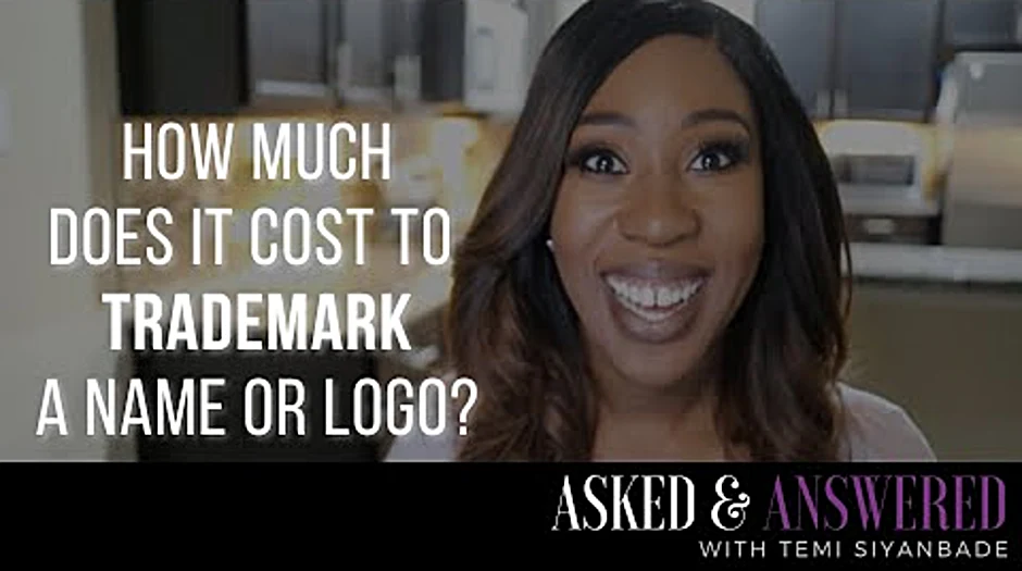 Cost to trademark a business name and logo