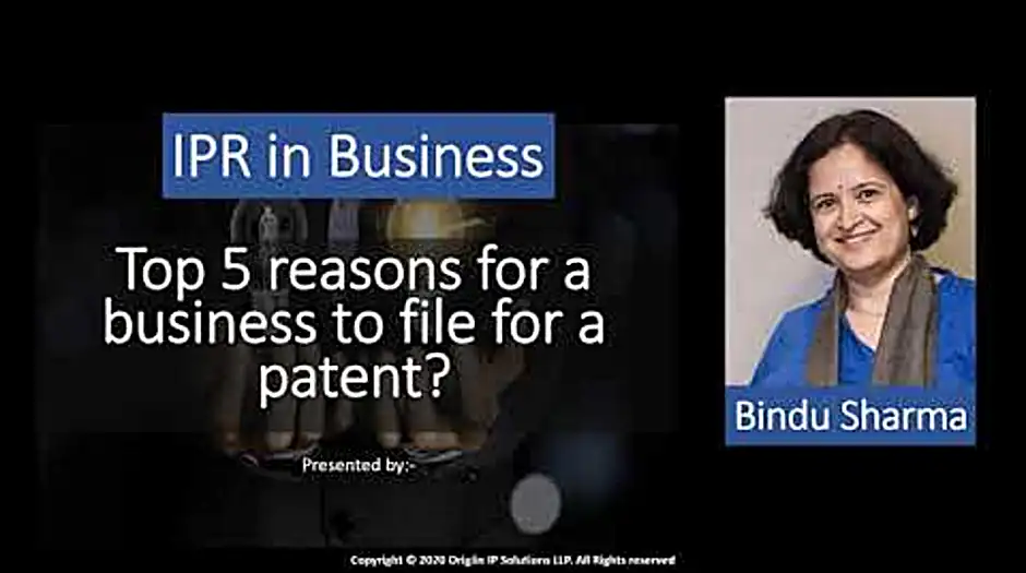 Why patent is important for business