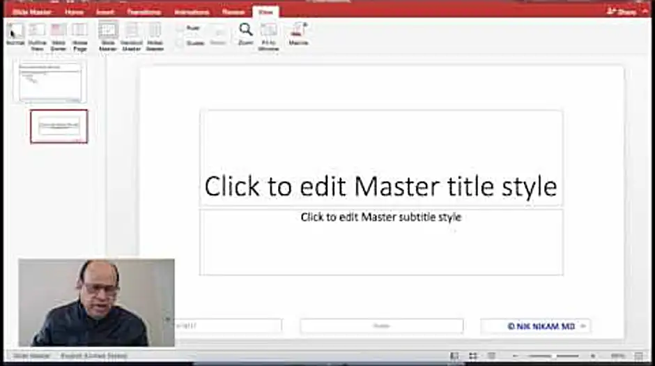 how to edit copyright in powerpoint